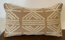 Housse de coussin brodée en coton "Domba"