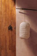 Suspension en lin Wabi Sabi - Lanterne - Ki Decoration