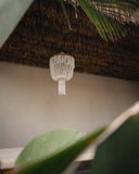 Lustre Balinais suspension Medusa en coquillages