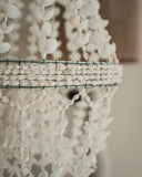Lustre suspension balinaise en coquillages