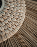 Collier Papou Jerami en coquillages et paille naturelle
