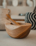 Mortier et pilon en bois "Hati"