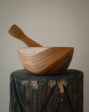 Mortier et pilon en bois "Hati"