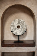 Disque en Marbre sur socle