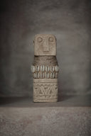 Statue Sumba décorée de corde et coquillages Tali