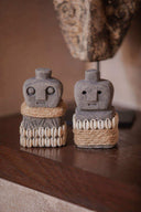Mini statue Sumba corde et coquillages