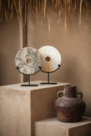Disque en Marbre sur socle