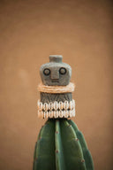 Mini statue Sumba corde et coquillages