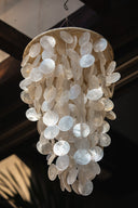 Suspension de nacre boho chic