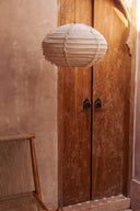 Suspension en lin Wabi Sabi - Ovale - Ki Decoration