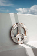Peace and Love en coquillage bohème