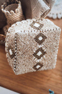 Boite à offrandes perles et coquillages bohème